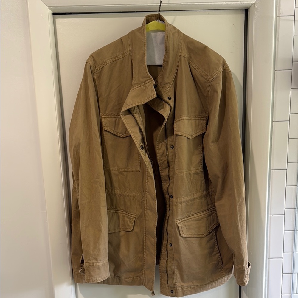 GAP XL Tall Women's Utility Jacket in Tan Brown